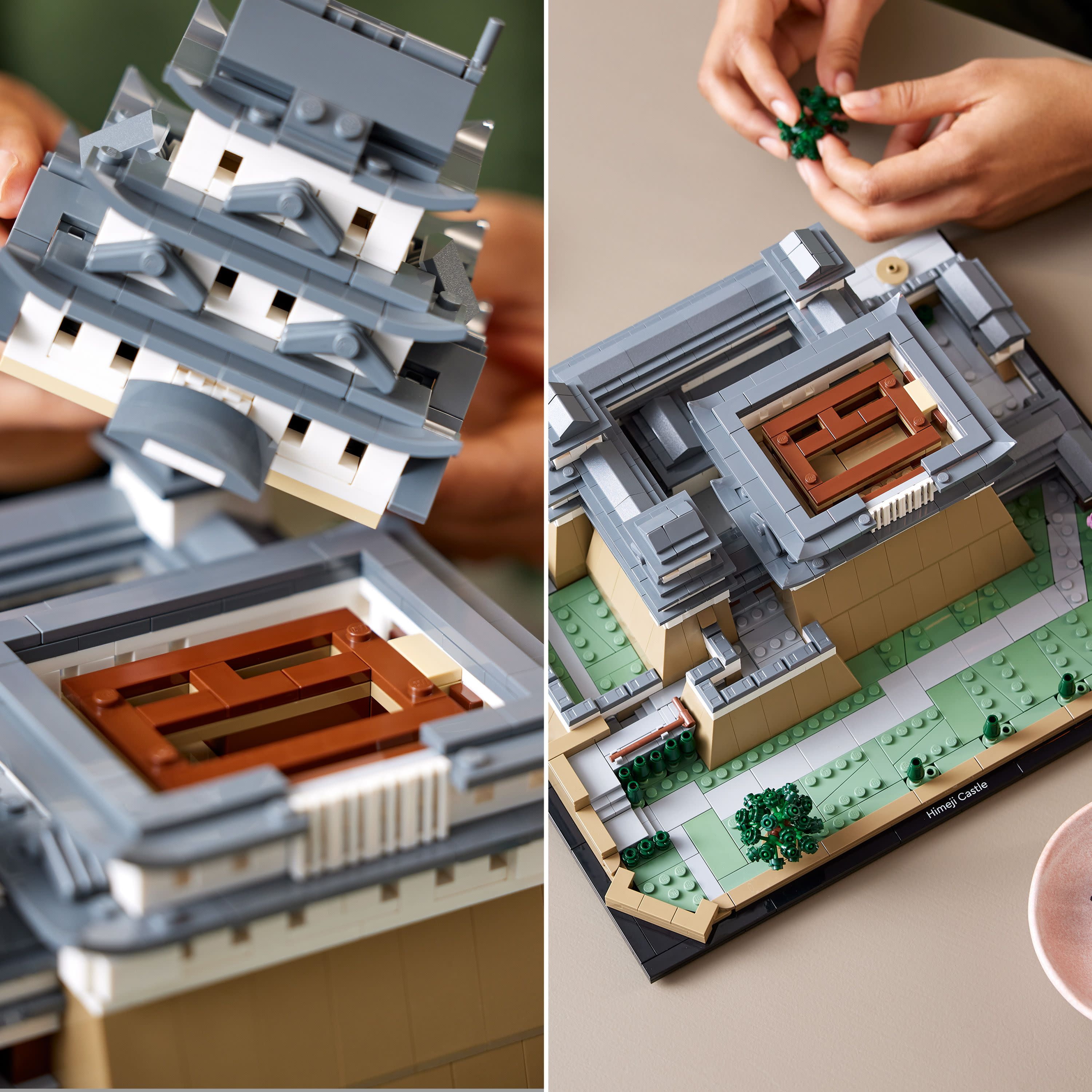 LEGO 21060 Architecture Castello di Himeji, Kit Modellismo per Adulti  Collezione Monumenti, Idea Regalo Creativa per i Fan della Cultura  Giapponese con Albero di Ciliegio in Fiore da Costruire – Giochi e