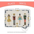 thumbnail image 4 of Dalrosia Merry Christmas The Nutcracker Placemats Set of 4 Christmas Table Mats Winter Table Decorations 12x18 Inch, 4 of 4