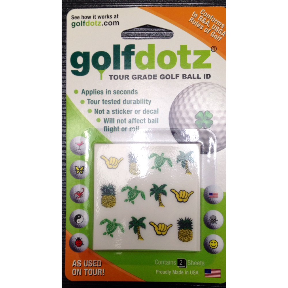 Pride Sports Hawaii Golf Dotz