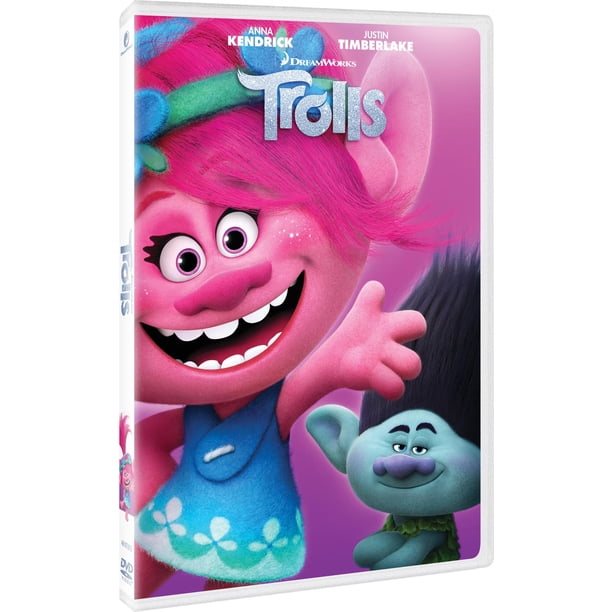 Dreamworks Original Movie - Trolls (DVD), Animation, Adventure