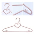 thumbnail image 3 of Unique Bargains Plastic Non-Slip Hangers for Clothing Closet Coats 20 Packs Pink, 3 of 6