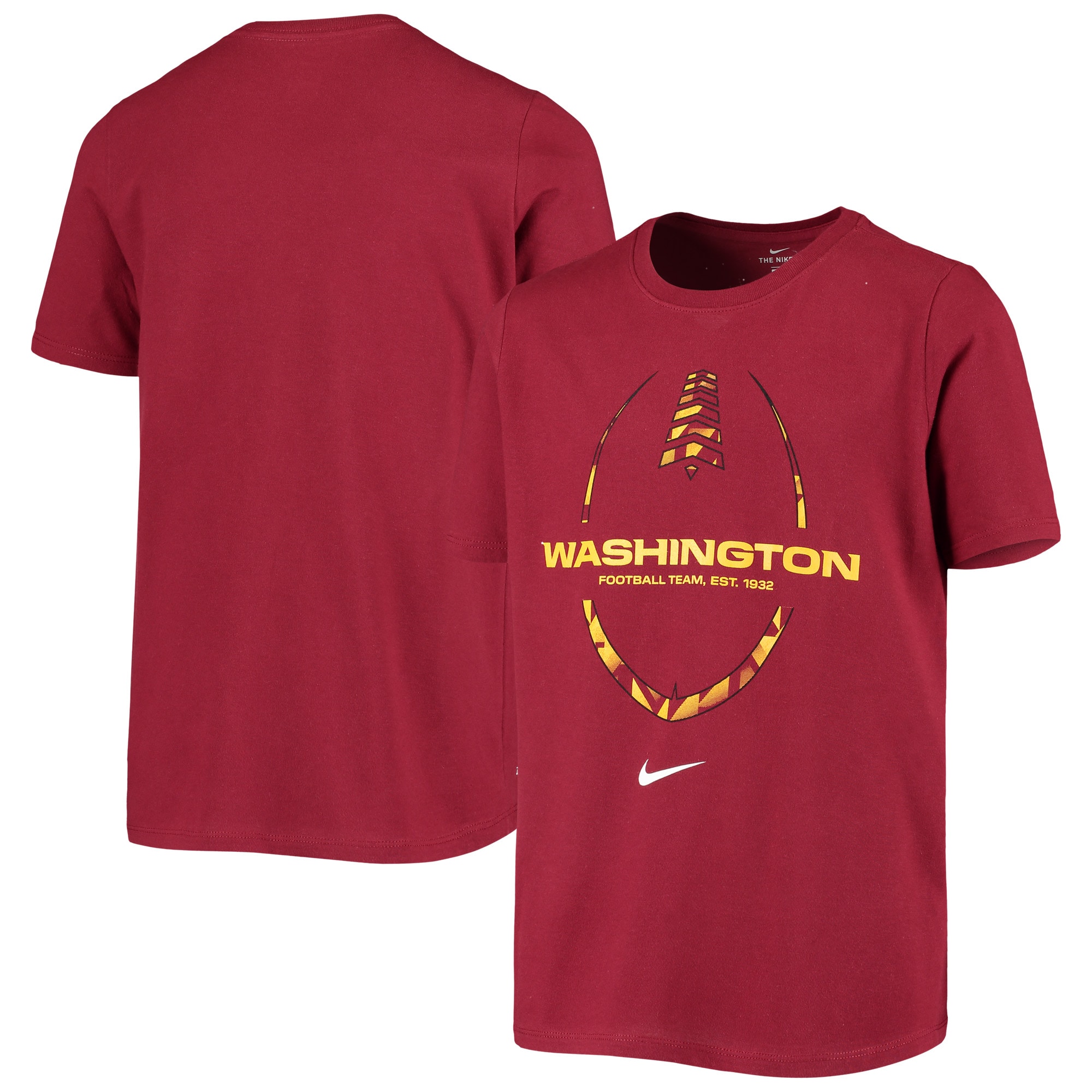 washington football team apparel nike