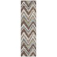 thumbnail image 2 of Addison Rugs Chantille Indoor/Outdoor Transitional Geometric Chocolate Machine Washable Runner Rug, 2'3" x 7'6", 2 of 7
