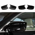 thumbnail image 2 of For Honda Accord 2008 2009 2010-2016 2017 All Models Without Turn Signal Mirror Rearview Side Mirror Cover Cap Car Accessories Carbon Look, 2 of 6