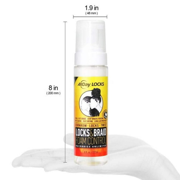 ALLDAY LOCKS Braid Foam (8oz) ALLDAY LOCKS Braid Foam (8oz)