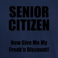 thumbnail image 3 of CafePress - Senior Citizen T Shirt - Men's Classic Graphic Cotton T-Shirt, 3 of 4