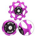 thumbnail image 3 of Rueda de jockey trasero trasero 11t Ciclismo 4 mm 5 mm de 6 mm Polea de rodamiento Purple, 3 of 4