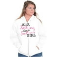 thumbnail image 3 of Boots Bling Country Southern Belle Zip Hoodie Sweatshirt Women Brisco Brands S, 3 of 5