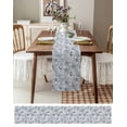 thumbnail image 6 of Table Runner Dresser Scarf 13 x 70 Inch Summer Marine Life Gary Starfish Coral Shell Table Runners Non-Slip Heat Kitchen Dining Table Decor for Indoor Outdoor Home Party Decoration, 6 of 7