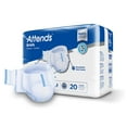 thumbnail image 3 of Attends Adult Incontinence Brief XL Heavy Absorbency Breathable, DDP40, 20 Ct, 3 of 7