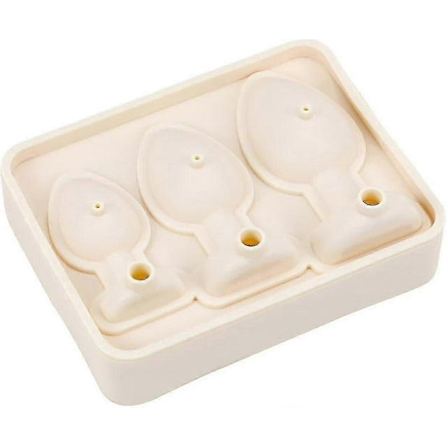 Prank Butt Plug Shaped Ices Cubes Trays, Silicone Mold For Diy Cake Chocolate Candy
