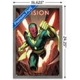 thumbnail image 3 of Marvel Comics - Vision - Vision #8 Wall Poster, 14.725" x 22.375", Framed, 3 of 3