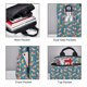 thumbnail image 3 of Disketp Corgi with Flowers Mochila Ligera e Impermeable, Mochila de Día Resistente para Viajes, Senderismo y Uso Diario para Hombre y Mujer, 3 of 7
