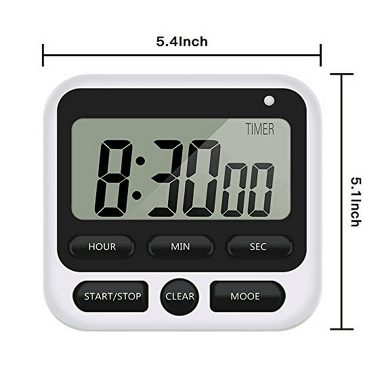 Oven Cooker Timer Digital Clock Food Cook Buttons Electric Led Numbers Time  Watch Face Hour Hours Minutes Bake Baking Neon Menu Stock Photo - Image of  menu, hour: 172730434