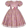 thumbnail image 2 of Coerni Kids Pageant Flower Girl Dress Little Girls Party Wedding Formal Elegant Dresses Toddler Summer Princess Dress, 2 of 9