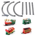 thumbnail image 5 of Battery Operated Christmas Train Set with Locomotive & Carriages, Easy-Assemble Track for Holiday Decoration & Play, Christmas Gifts Toy for Train Lover, 5 of 6