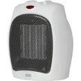 thumbnail image 2 of BLACK+DECKER BHDC500W46 Desktop Heater Small White, 2 of 7