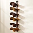 thumbnail image 1 of Perchero de Sombreros Vaqueros TIPSYTREE de Madera y Metal con 6 Ganchos, 1 of 9