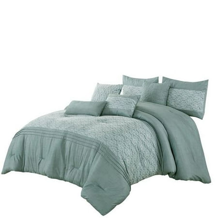 ESCA J22371VQ Brenda Comforter Set - Queen Size -7 Piece