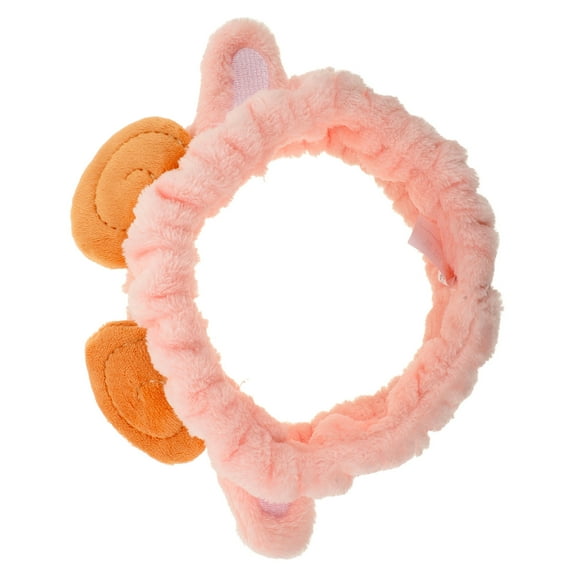 Supvox Hair Headband For Face Washing Spa Headband Pink Fluffy 1Pcs