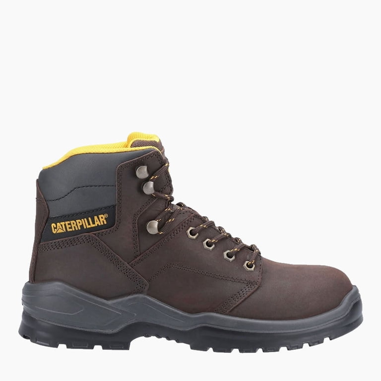 Caterpillar Striver F2413-18 Work Boot Mens 10.5 Brown Leather Steel Toe Utility Caterpillar Striver Steel Toe | Men main image 4