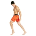 thumbnail image 2 of CoolOMG Men's Compression Shorts 5.5" Cool Dry Sport Tights Training Baselayer for Boys Youth, 2 of 3