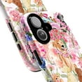 thumbnail image 2 of Floral Dogs Phone Case – Adorable Watercolor Puppies & Pink Flowers Protective Phone Cover Compatible with iPhone 16, 15, 14, 13, 12, 11 Pro Plus Max Mini, 2 of 6
