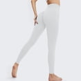 thumbnail image 2 of Gyexs Women's Lined Thermal Tights, Warm Winter Leggings, Opaque, High Waisted, Thick Tights for Cold Weather (White, Size L), 2 of 5