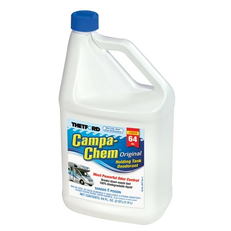 Campa-Chem RV Holding Tank Treatment - Deodorant / Waste Digester / Detergent - 64 oz - Thetford