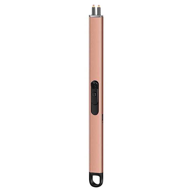 BAOPAI USB Rechargeable Plasma Arc Lighter Windproof Flameless with 7s Auto Off and Double Protection for Kitchen Candles Stoves and Camping Use