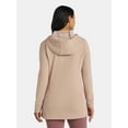 thumbnail image 4 of Tec-One Women's Hooded Faux Fur Lined Jacket, Sizes S-3X, 4 of 6