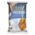 thumbnail image 1 of riceworks Wild Sea Salt and Black Sesame Gourmet Rice Snacks, 1 of 4