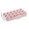 thumbnail image 3 of TIELUTT 18 Grid Kitchen Refrigerator Egg Collision Damaged Egg Storage Soup Can Organizer Clear Glass Containers with Lids Home Organization and Storage Flour Jar Large Pantry Storage Containers, 3 of 7