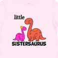 thumbnail image 4 of Inktastic Little Sistersaurus Girls Baby T-Shirt, 4 of 5