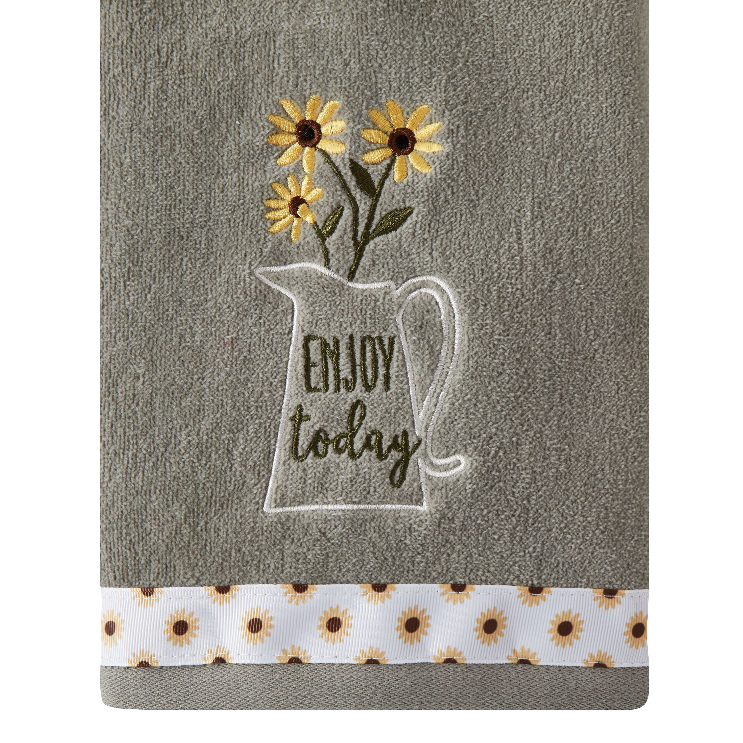 SKL Home Enjoy Today 2 Pc Hand Towel Set