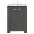 thumbnail image 4 of Modway Maybelle 24" Bathroom Vanity in Gray White, 4 of 11