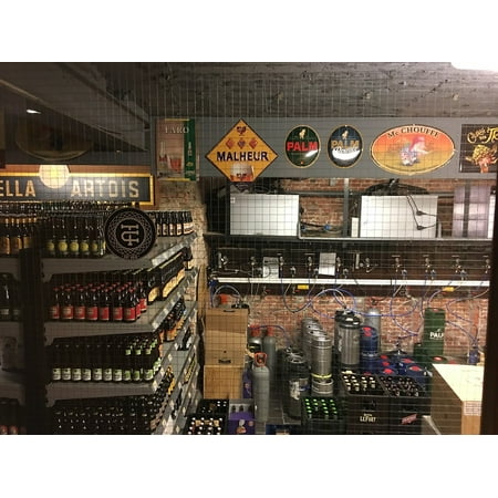 Beer Storage - Canvas Print Alcohol Storage Beer Cellar Pub Beverage Drink Stretched Canvas 10 x 14