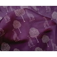 thumbnail image 4 of oneOone Silk Tabby Fabric Tree & Giraffe Block Fabric Prints By Yard 42 Inch Wide, 4 of 4