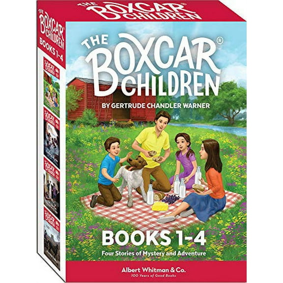 Pre-Owned The Boxcar Children Mysteries Boxed Set #1-4 Paperback