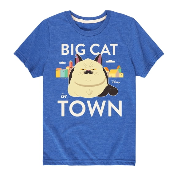 Luca - Big Cat In Town  - Toddler And Youth Short Sleeve Graphic T-Shirt