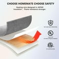 thumbnail image 5 of Electric Blanket Full Size- 72"x84" Heated Blanket Full Size 1/2/4/6/8 Hours Auto-Off 10 Heat Levels Over-Heat Protection Soft Flannel Sherpa Heating Blanket Full Size ETL Certification, 5 of 7