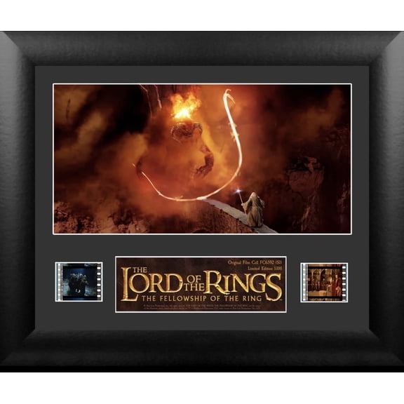 Emerald City Comic Con Exclusive Gandalf Vs. Balrog with assorted Filmcells - 100 Limited Run