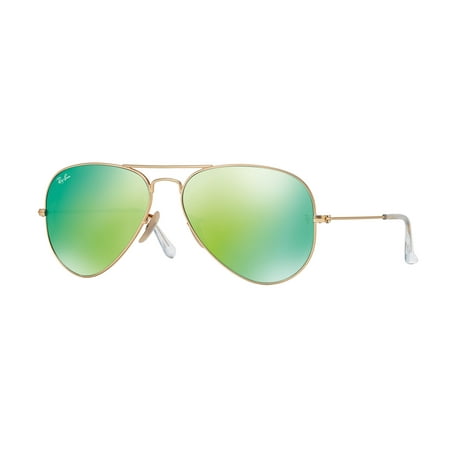 Ray Ban Style Sunglasses - Ray-Ban RB3025 Classic Aviator Sunglasses, 58MM, Flash Lens