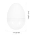 thumbnail image 3 of KAKOWELY huevos de Pascua rellenables, transparentes, con forma de bola de caramelo, de plástico jumbo, para fiestas de Pascua, reuniones familiares y actividades escolares., 3 of 5