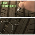 thumbnail image 3 of 40PCS Tire Repair Rubber Nail, Tire Repair Rubber Screws Black, Fast Tool Self-Service Tire Repair Nail (20S+20L), 3 of 6