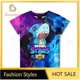 thumbnail image 3 of Sudadera con capucha de anime para niños, 4T-16T, sudadera con capucha de Leon Crow, camiseta de disfraz con estampado 3D, camiseta de manga corta, camisetas de dibujos animados nuevas 2021, 3 of 5