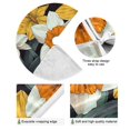 thumbnail image 4 of Brightly Colored Flowers Christmas Tree Skirt Stand Mat Waterproof Floor Protection Mat for Holiday Decoration, 4 of 6