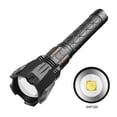 thumbnail image 2 of Flashlight Top Battery Lamp Work Modes Charging Portable Torch Flashlight Top Lantern Powerful Bright Outdoor Multi-function Search 18650Battery, 2 of 9
