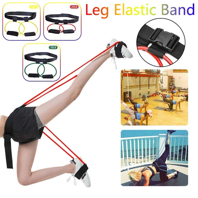 Resistance Band Butt Booty Strength Belt Fitness Tube Workout Muscle Training US 