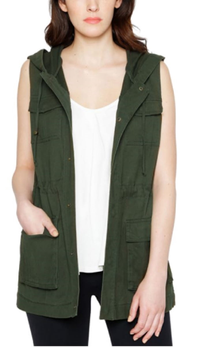Matty M Women's Adjustable Waist Hooded 